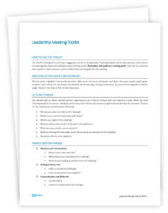 Leadership Meeting Toolkit